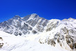 Beautiful view of mountains in the Elbrus area. Panorama