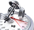 Illustration: abnehmen sport waage abnehmen sport waage