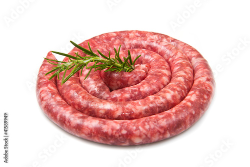 Photo: salsiccia fresca con rosmarino salsiccia fresca con rosmarino