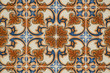 Traditional Portuguese glazed tiles Traditional Portuguese glazed tiles