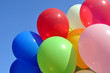 multicolored balloons