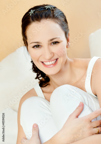 Photo: Beautiful young woman. Beautiful young woman.