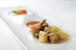 salad with shrimps and bamboo