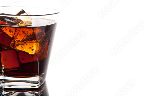 Photo: glass of cola glass of cola