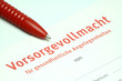 Vorsorgevollmacht