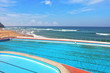 A  pool on the beach Atlantic coast