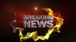 BREAKING NEWS Text in Particle (Double Version) - HD1080