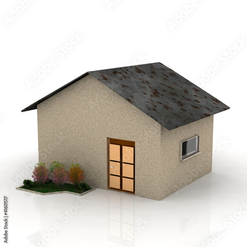 Illustration: Einfamilienhaus Einfamilienhaus
