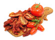 Holzbrett, Tomaten