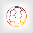 Vector: Fußball Skizze Fußball Skizze