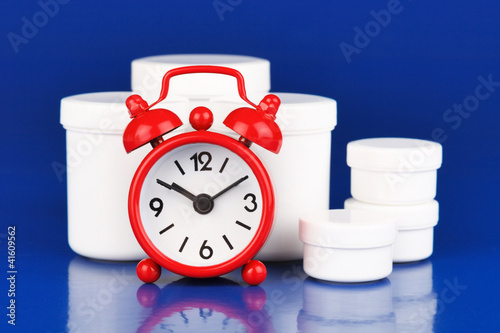 Photo: Drugs and clock Drugs and clock