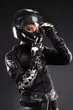 Beautiful biker