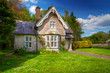 Fairy tale cottage house in Killarney National Park, Ireland Fairy tale cottage house in Killarney National Park, Ireland