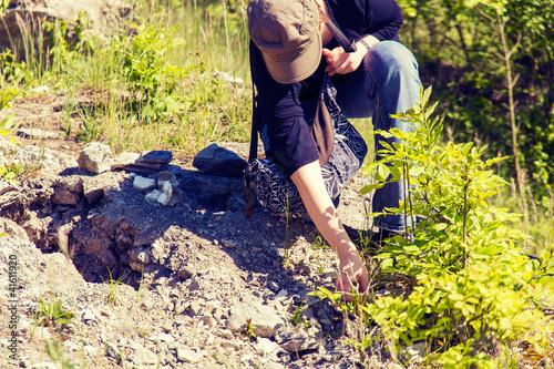 Photo: Geocache suchen Geocache suchen