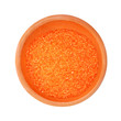 Orange Crystals Dish