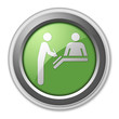 Green 3D Style Button "Registration"