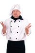 surprised chef