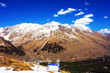 Beautiful view of mountains in the Elbrus area.