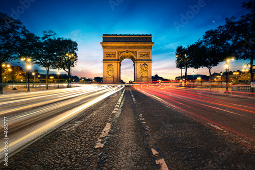 Foto: Arc de Triomphe Paris France Arc de Triomphe Paris France