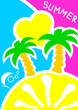 pop art style summer background pop art style summer background
