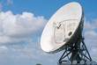 Satellite disc an blue sky