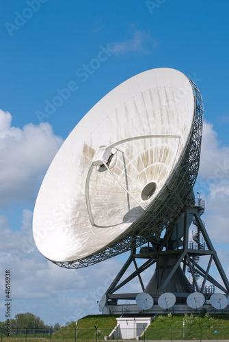 Photo: Satellite disc an blue sky Satellite disc an blue sky