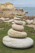 Pyramide de galets