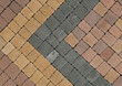 pattern on the pavement