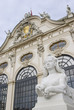 Foto: Sphinx vor dem Schloss Belvedere Sphinx vor dem Schloss Belvedere