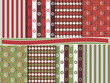Set of  vector paper for scrapbook