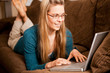 Woman laptop