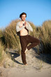 Man yoga