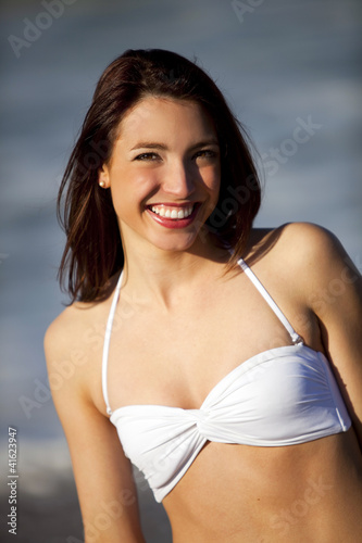 Photo: Woman at beach Woman at beach
