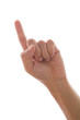 Index finger touching