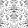 Muster, nahtlos, seamless Pattern, Küche, Küchentapete, Tapete