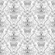 Muster, nahtlos, seamless Pattern, Küche, Küchentapete, Tapete