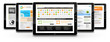 Tablet-PC, Webdesign, Vorlage, Präsentation, Templates, Design
