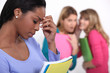 Girl being bullied