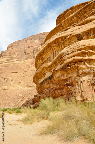Photo: Wadi Rum desert, Jordan Wadi Rum desert, Jordan