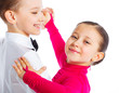 Young ballroom dancers