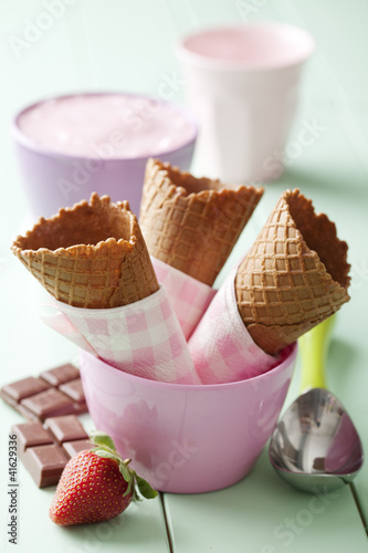 Foto: homemade ice cream homemade ice cream