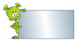 Alien Green Pointing Board
