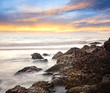 Sea and rock background Sea and rock background