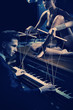 Seductive woman on the piano
