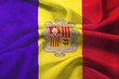 Andorra flag background