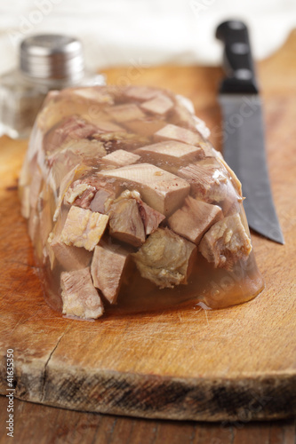 Photo: Beef tongue in aspic Beef tongue in aspic