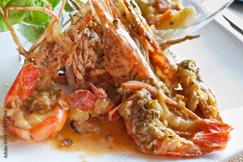 Photo: gambas à la créole gambas à la créole