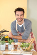 Man cooking at home