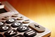 calculator on a desk and a place for your text calculator on a desk and a place for your text