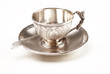 SET DA CAFFE IN  D'ARGENTO DEL 1881
